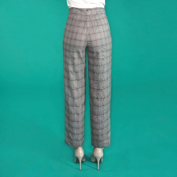Pantalone in tessuto scozzese - immagine 4
