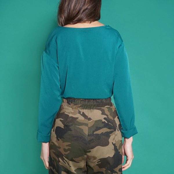 Camicia in crepe di seta - immagine 4